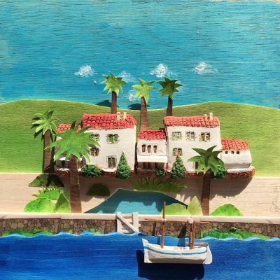 cuadros naif infantiles y personalizados