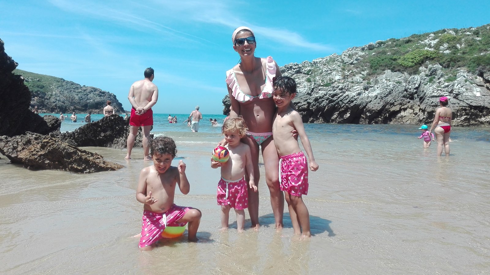 Playa de Poo, una piscina para los peques