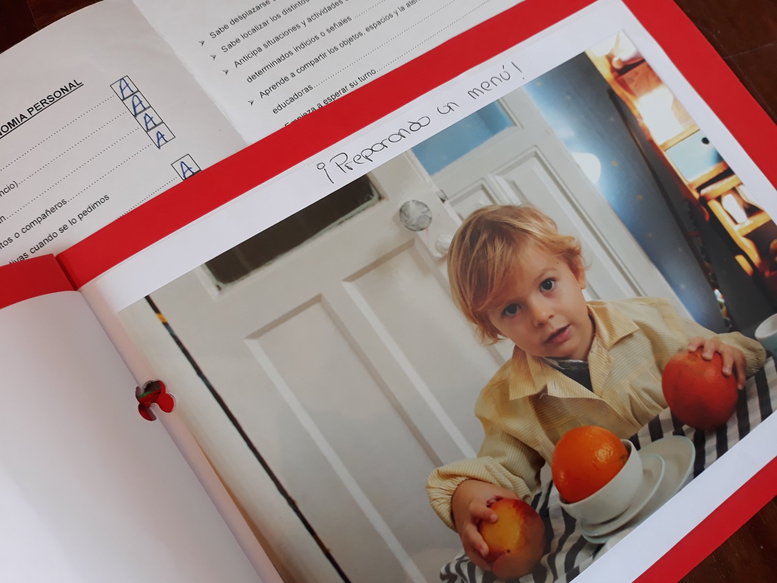 Cómo organizo los recuerdos escolares de los niños