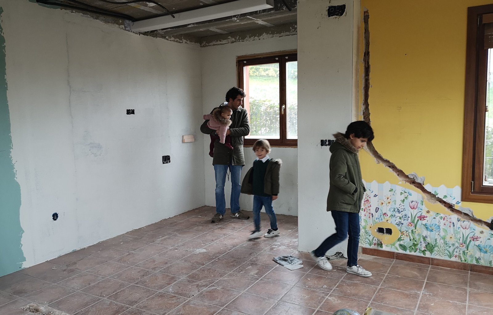 Reformar una casa: suelo a prueba de niños